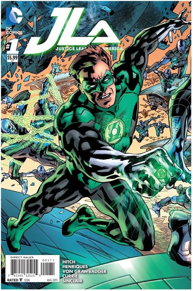 Justice League Of America (2015) #1 Green Lantern Variant Edition <BINS>