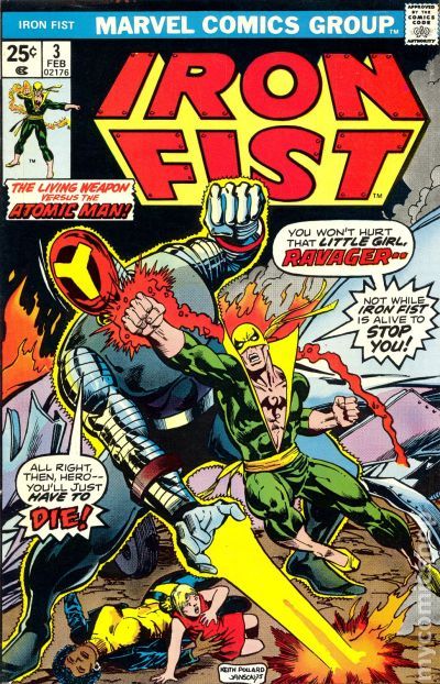 Iron Fist (1975 1st Series) #3 VG+