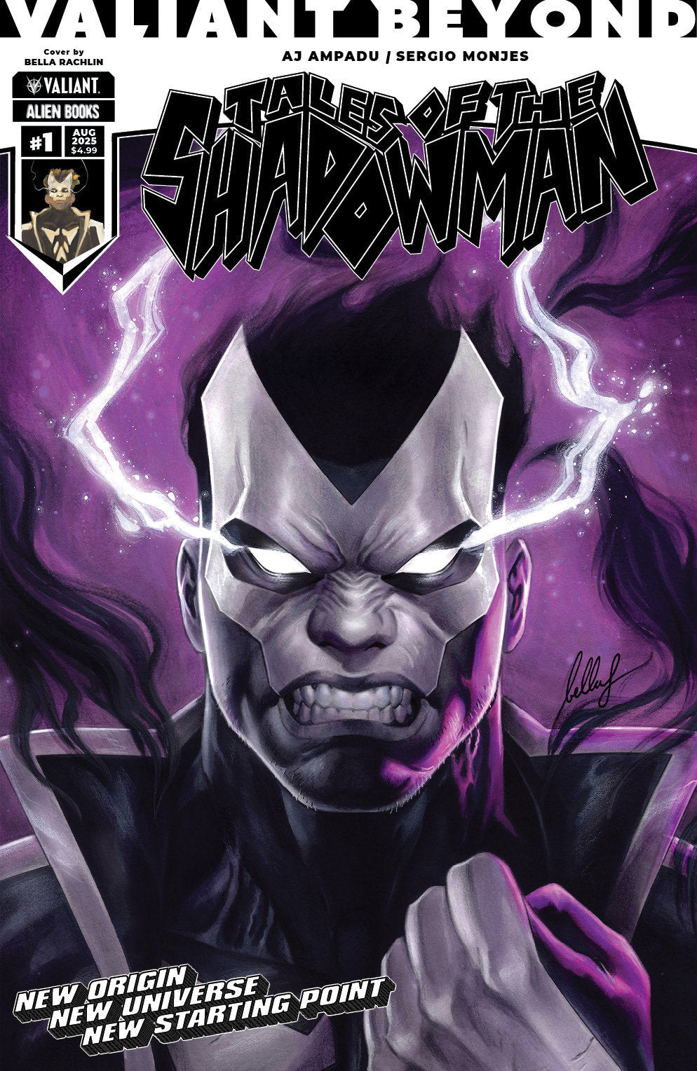 Valiant Beyond Tales Of The Shadowman #1 Variant B (Rachlin)