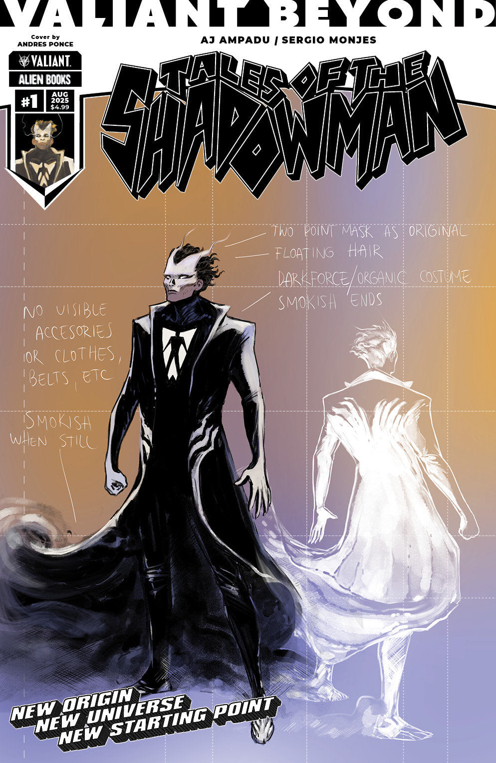 Valiant Beyond Tales Of The Shadowman #1 Variant D (Ponce Design Variant)