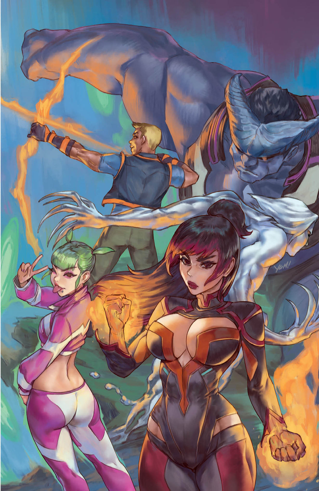 Valiant Beyond All New Harbinger #2 Variant D (Curzi Full Art)