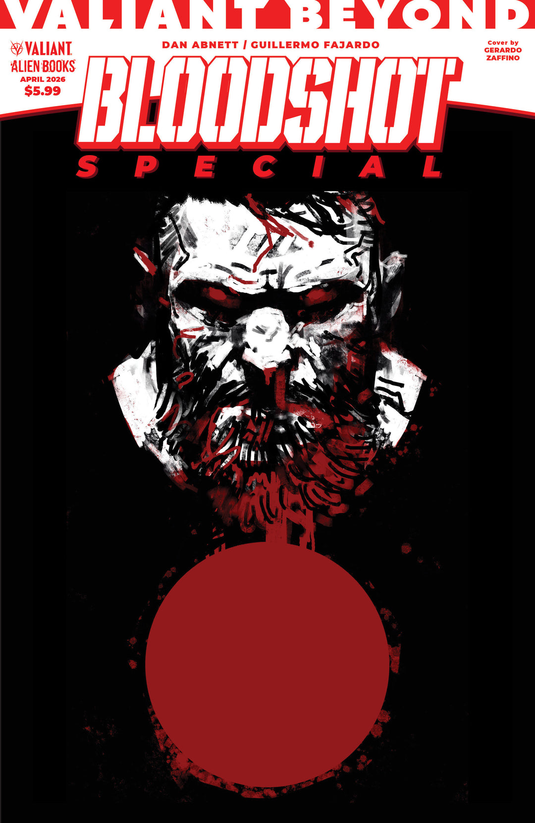 Valiant Beyond Bloodshot Special (One Shot) Variant B (Zaffino)