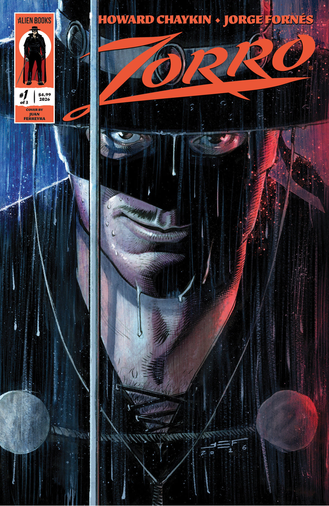 Zorro (2026) #1 Variant C (Ferreyra)