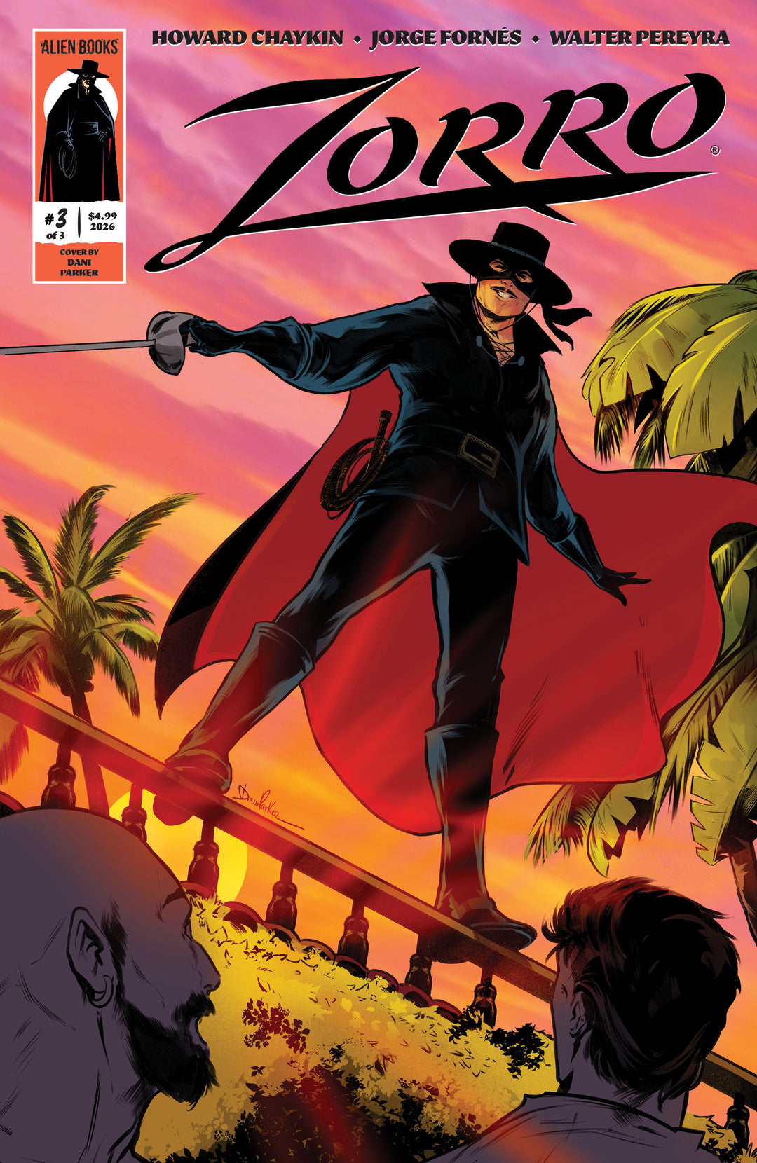 Zorro (2026) #3 Variant B (Parker)