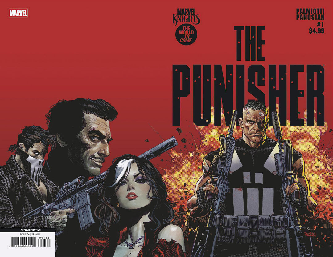Marvel Knights Punisher #1 Variant (2nd Printing) Dan Panosian Edition