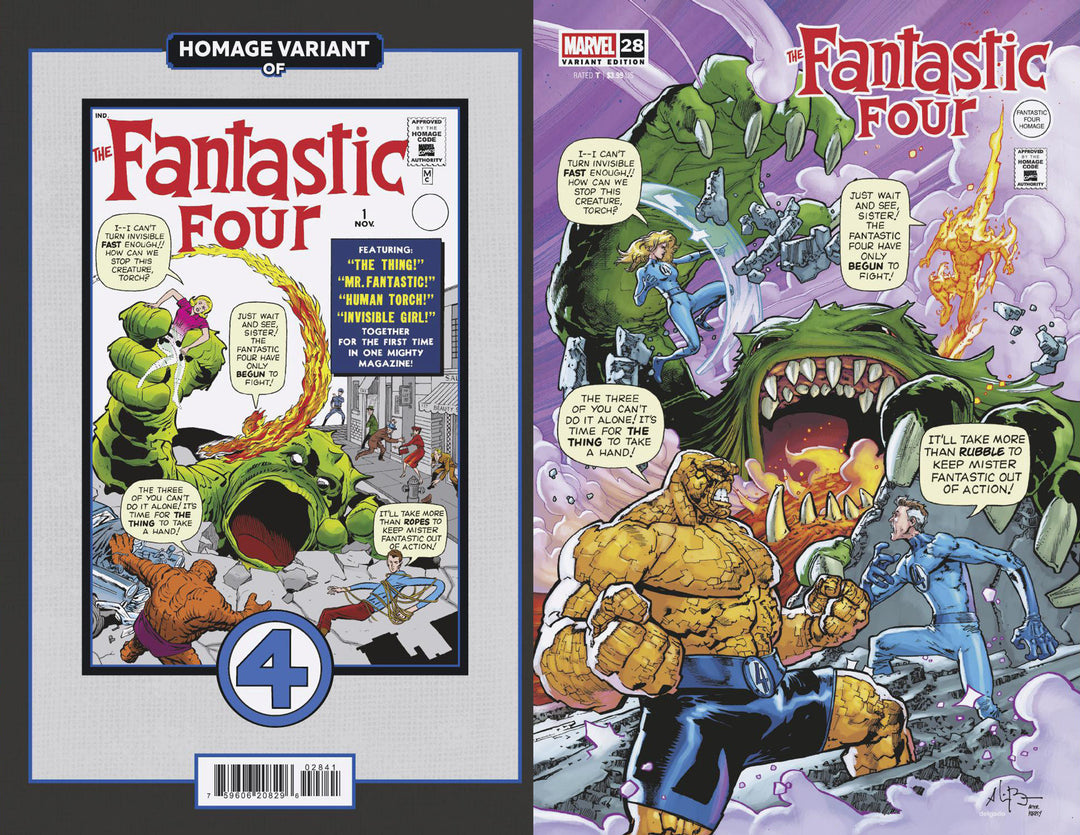 Fantastic Four (2023) #28 Andrei Bressan Fantastic Four Homage Variant