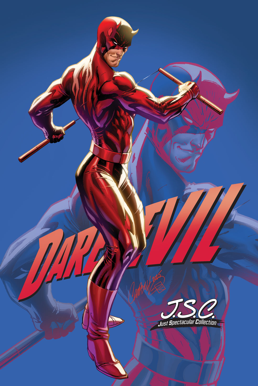 Daredevil (2023) #24 J. Scott Campbell Just Spectacular Collection Variant