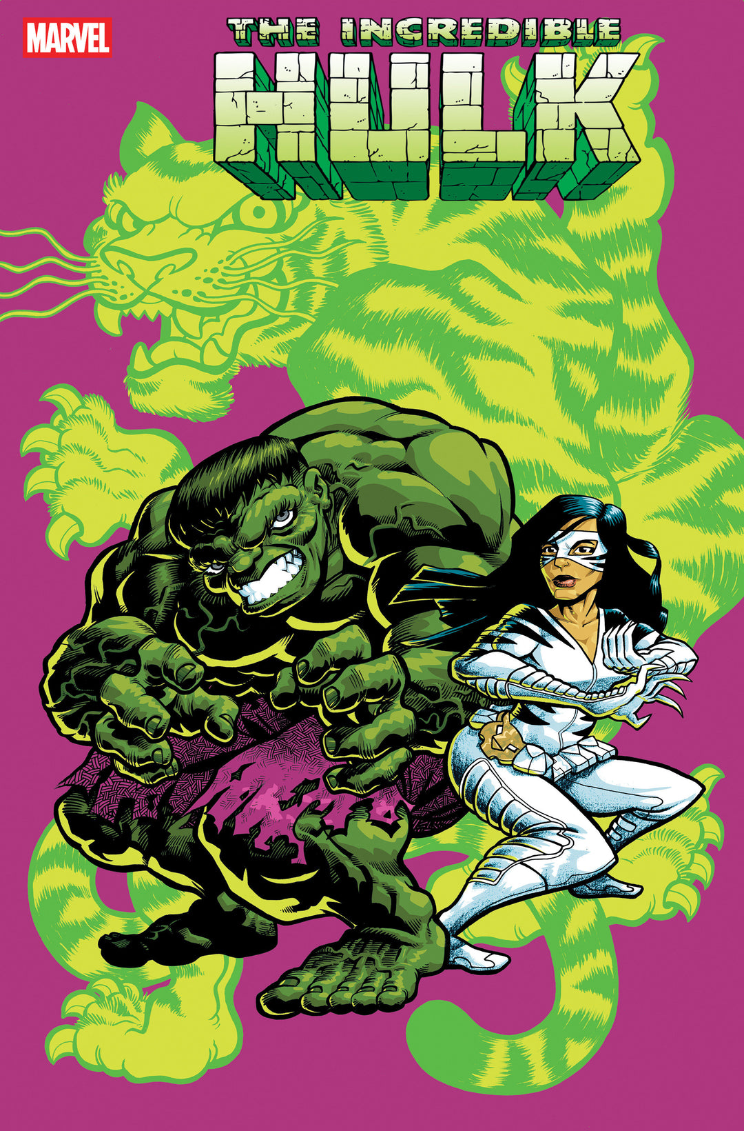 Incredible Hulk (2023) #30 J. Gonzo White Tiger Team Up Variant