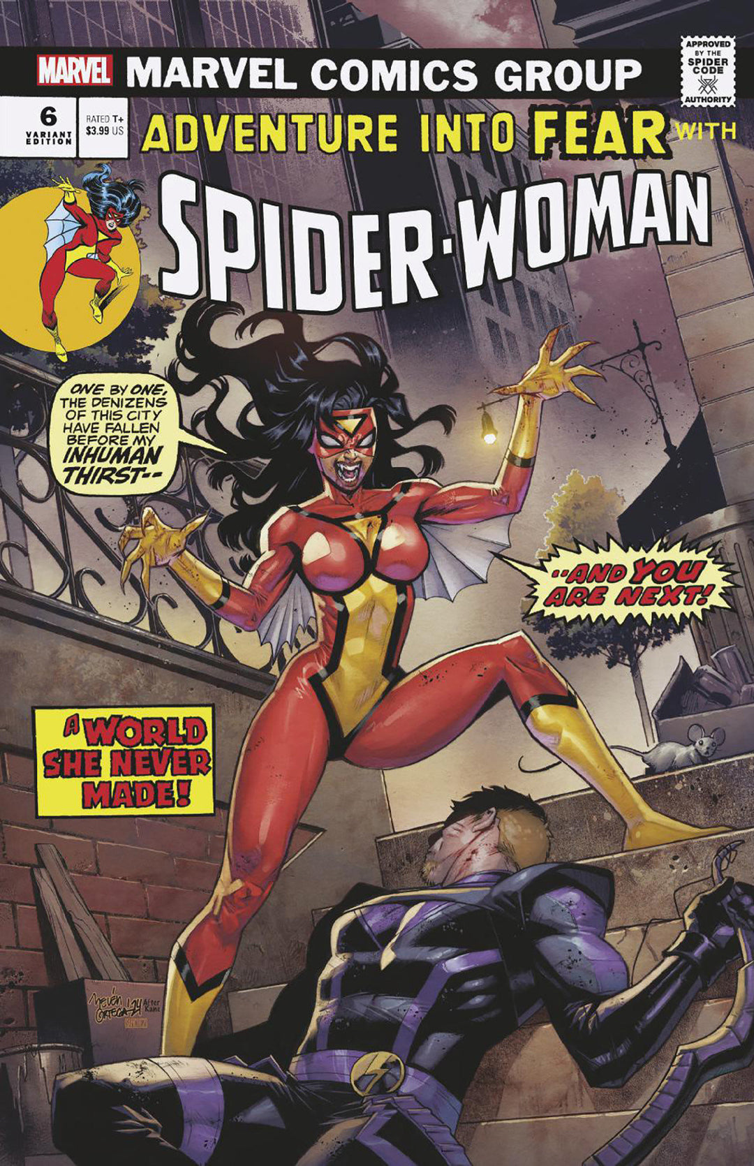 Spider-Woman (2024) #6 Belen Ortega Vampire Variant <BINS>