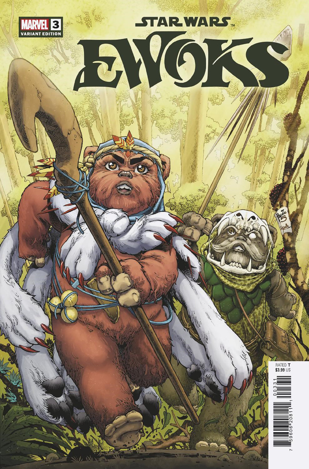 Star Wars Ewoks (2024) #3 Paulo Siqueira Variant