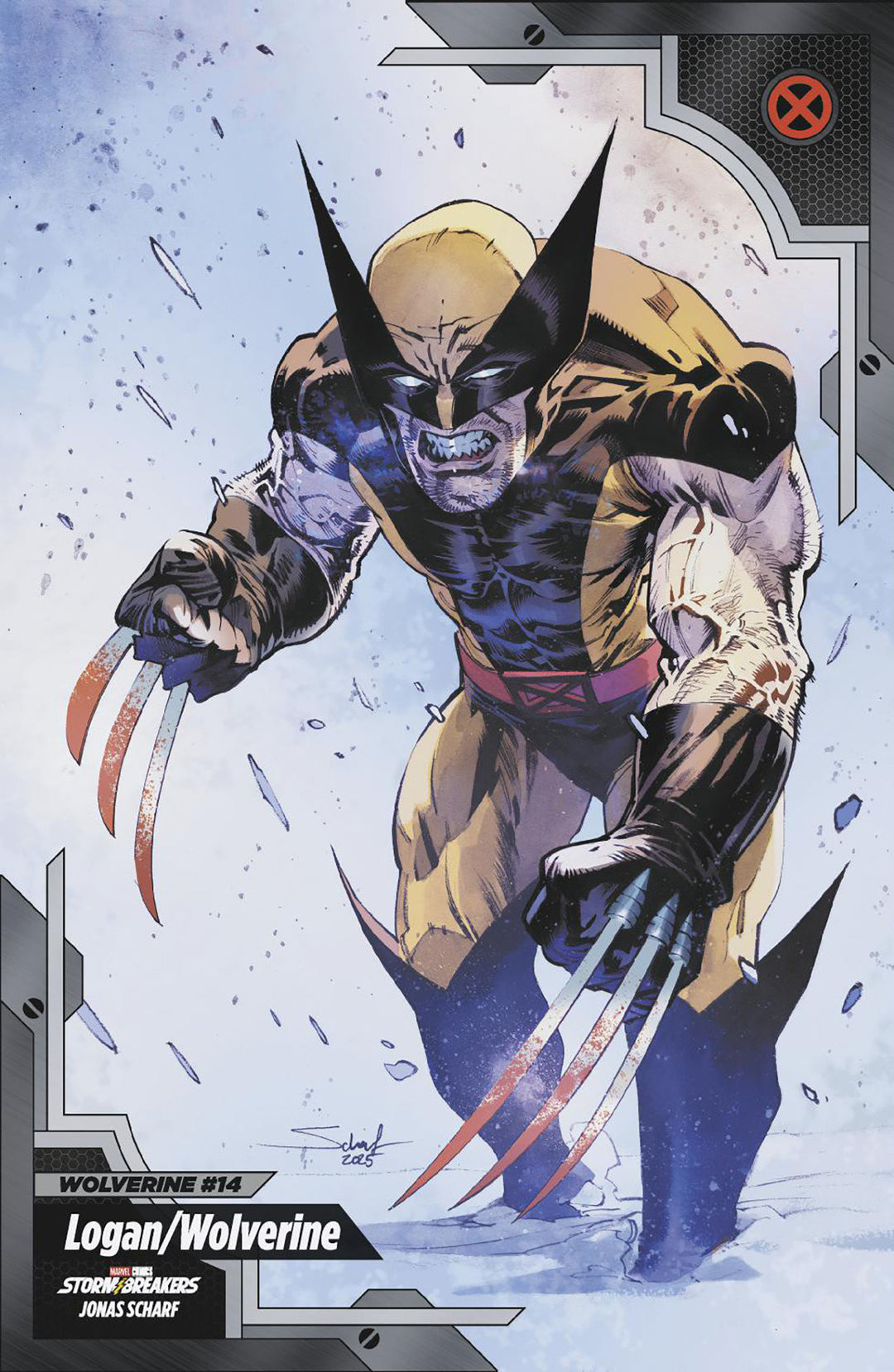 Wolverine (2024) #14 Jonas Scharf X-Men Trading Card Variant