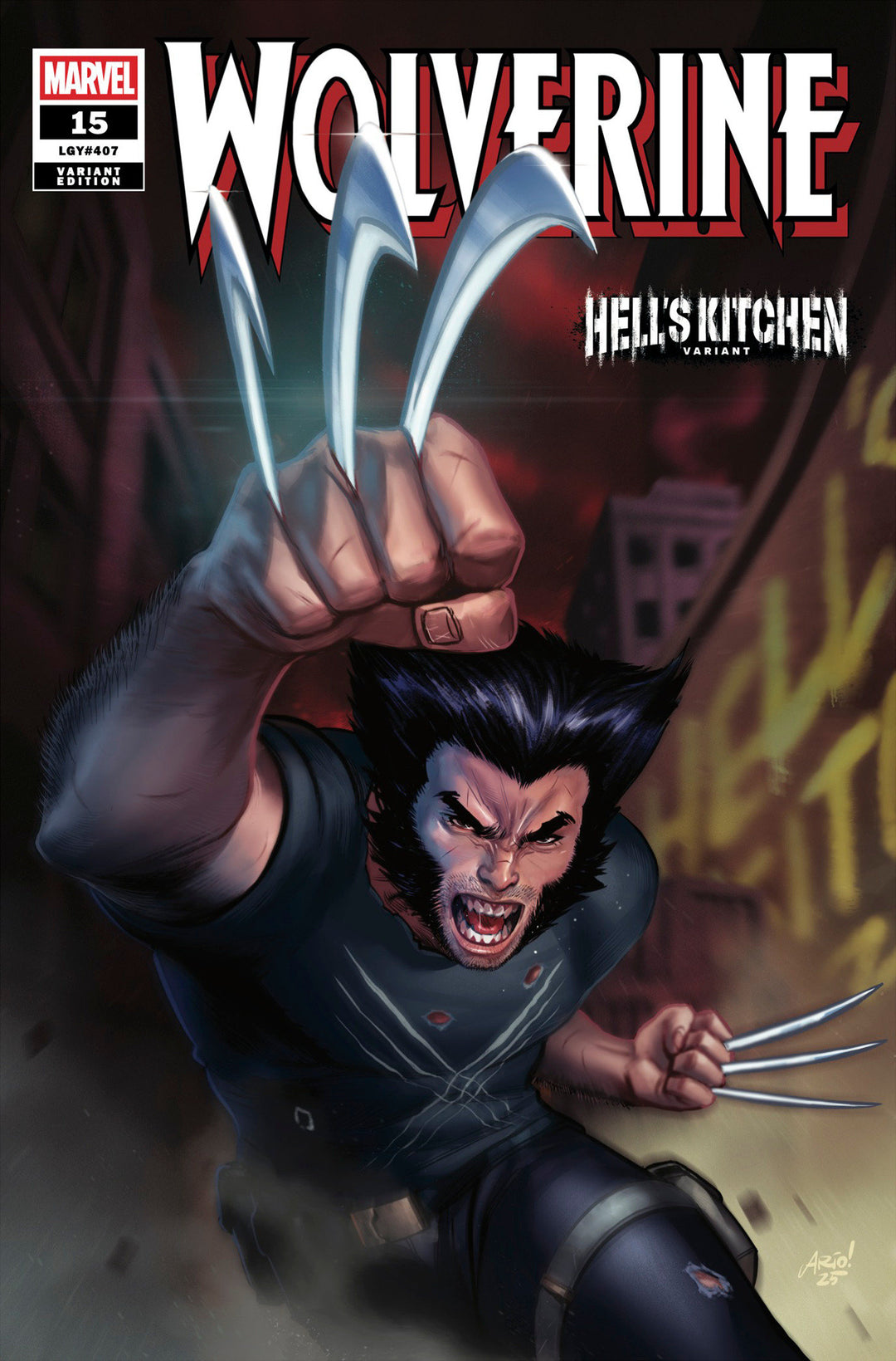 Wolverine (2024) #15 Ario Anindito Hell's Kitchen Variant <OFC>