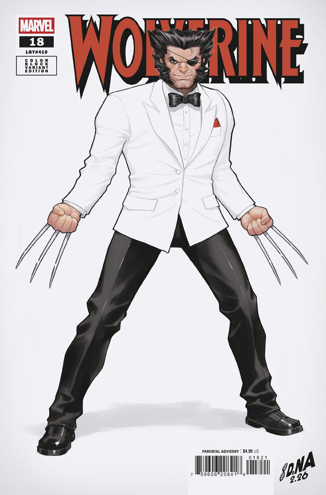 Wolverine (2024) #18 David Nakayama Color Block White Variant
