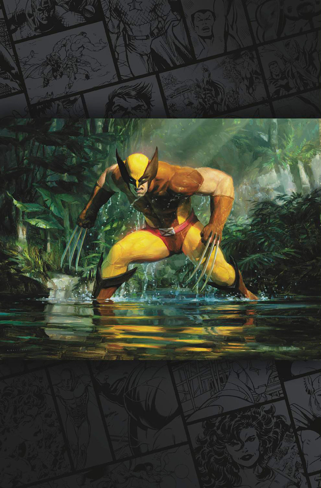 Wolverine (2024) #22 Variant (1:50) Classified Artist Magic The Gathering Full Art Virgin Edition