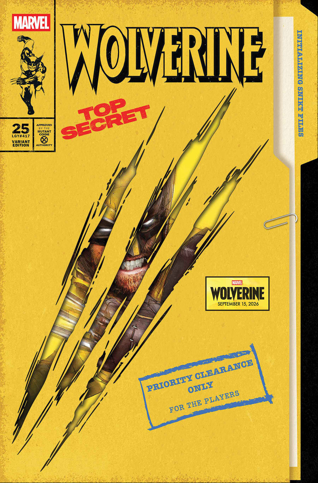 Wolverine (2024) #25 Jock Marvel Games Variant