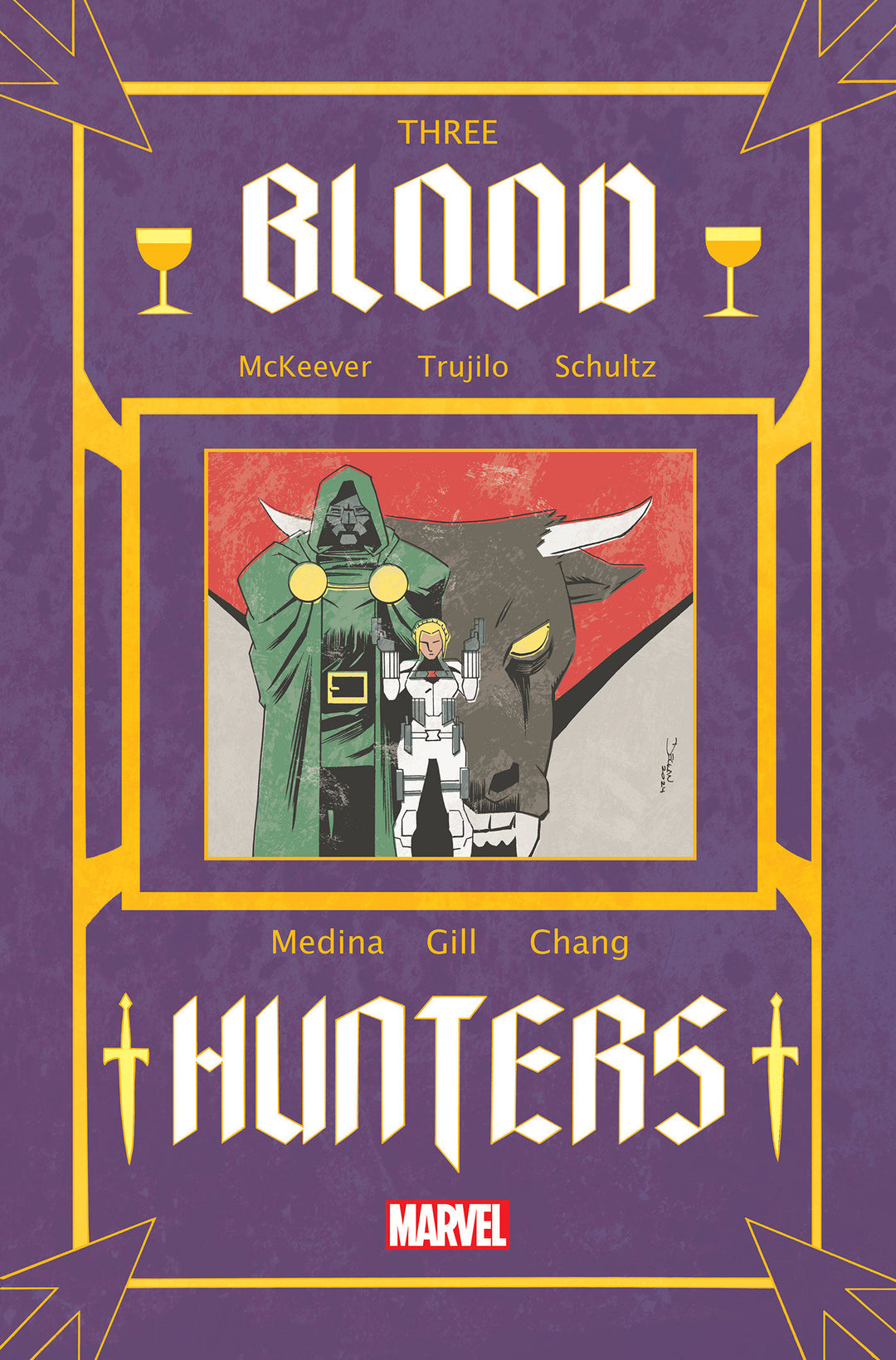 Blood Hunters #3 Declan Shalvey Book Cover Variant [Blood Hunt]