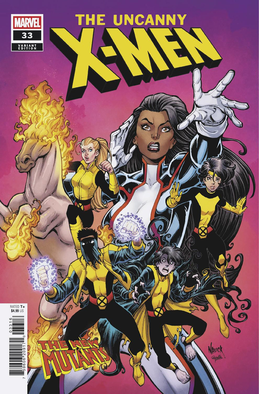 Uncanny X-Men (2024) #33 Variant (1:25) Todd Nauck Edition