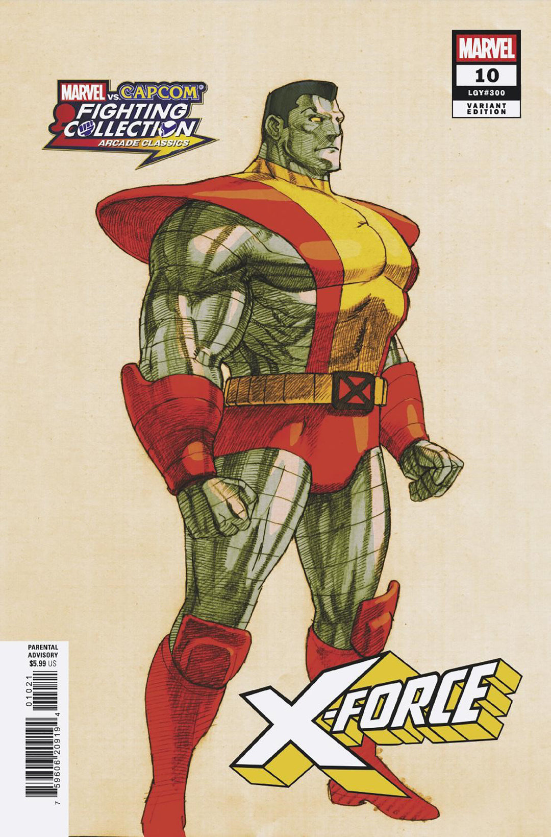 X-Force (2024) #10 Bengus Marvel vs Capcom Variant