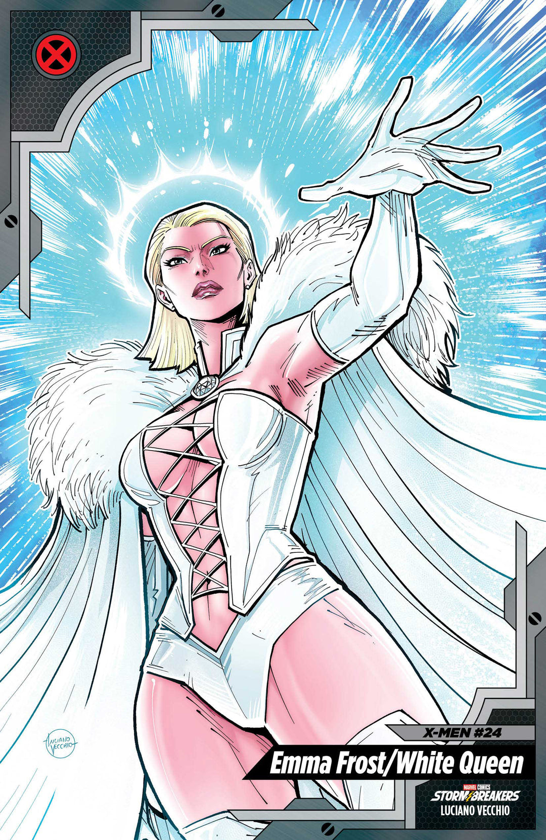 X-Men (2024) #24 Luciano Vecchio X-Men Trading Card Variant <OFC>