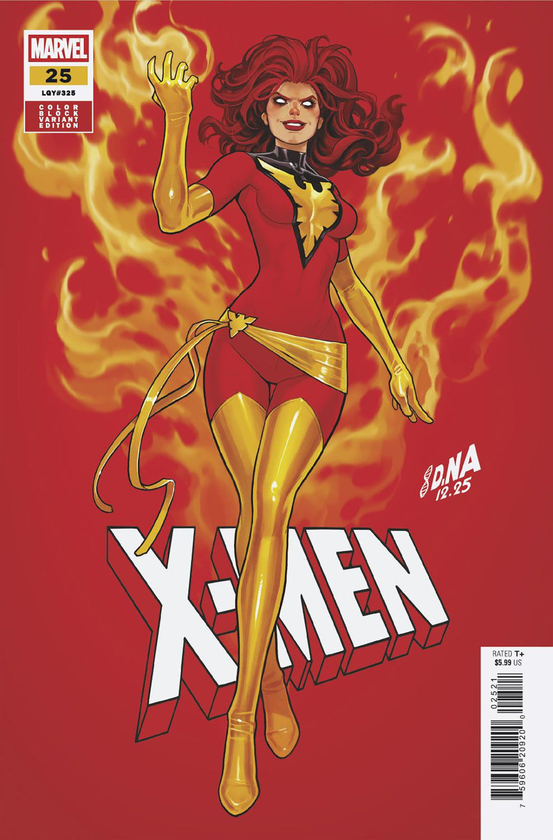 X-Men (2024) #25 David Nakayama Color Block Red Variant <OFC>