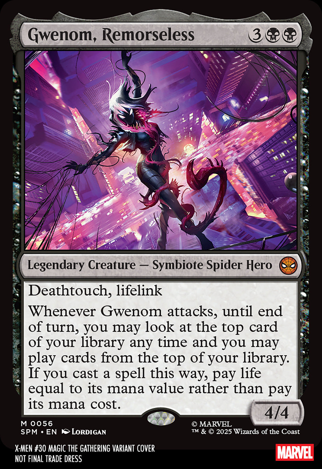 X-Men (2024) #30 Lordigan Magic The Gathering Variant