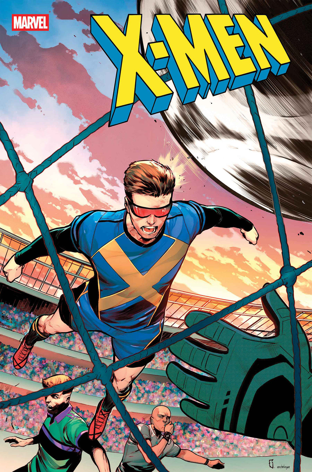 X-Men (2024) #31 Juan Frigeri Marvel Soccer Variant