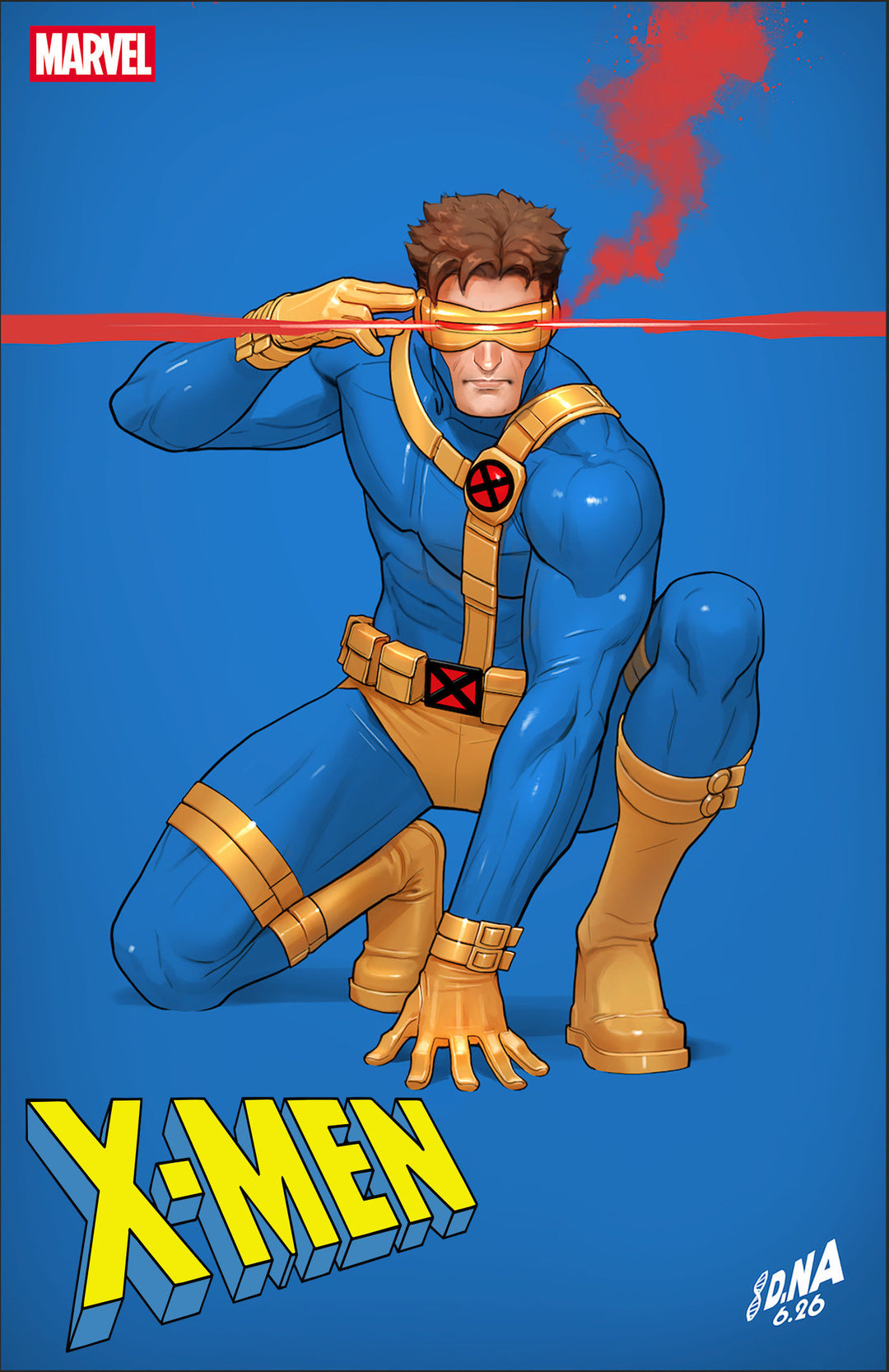 X-Men (2024) #33 David Nakayama Color Block Blue Variant