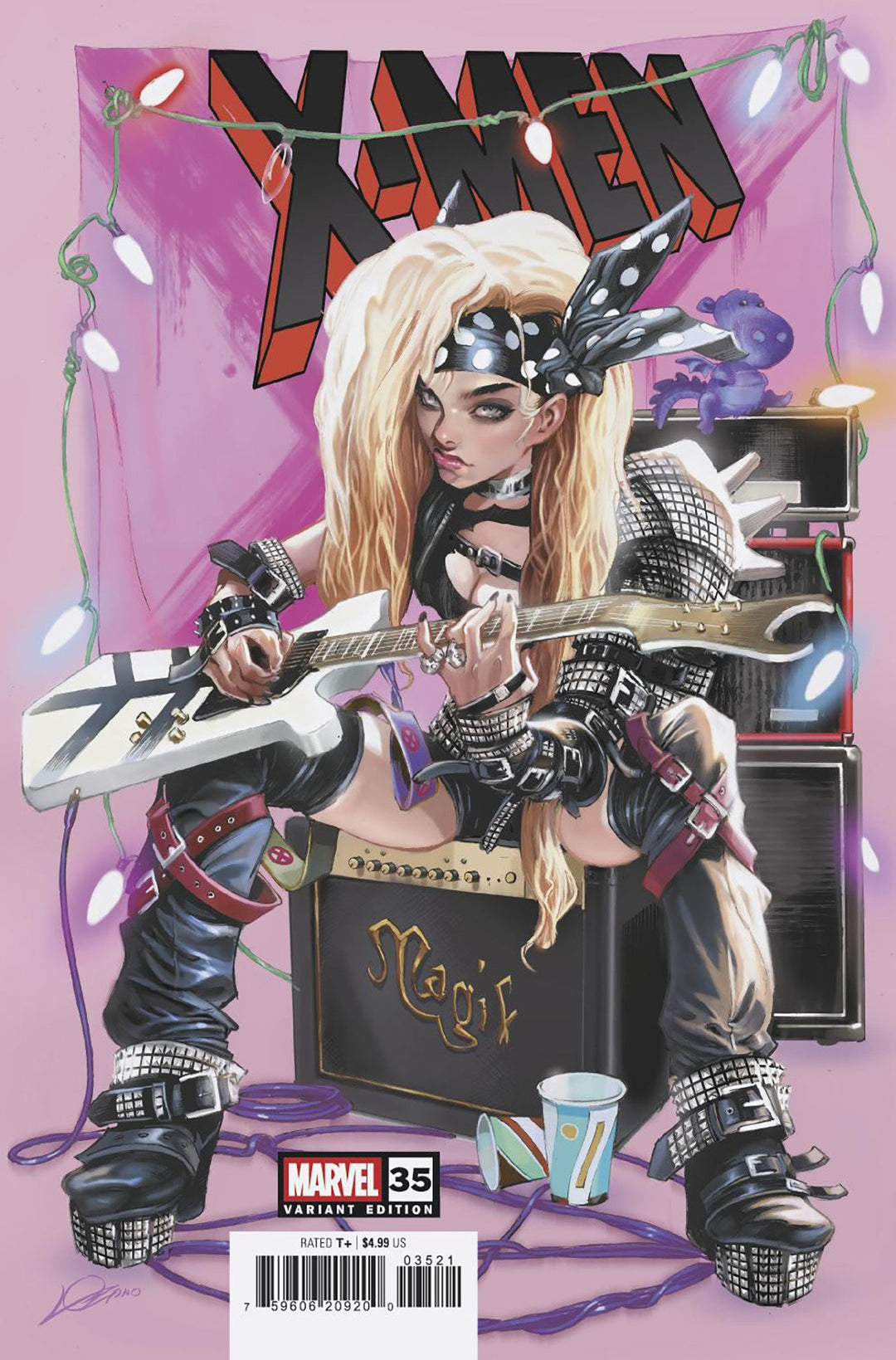 X-Men (2024) #35 Alexander Lozano '80s Magik Variant
