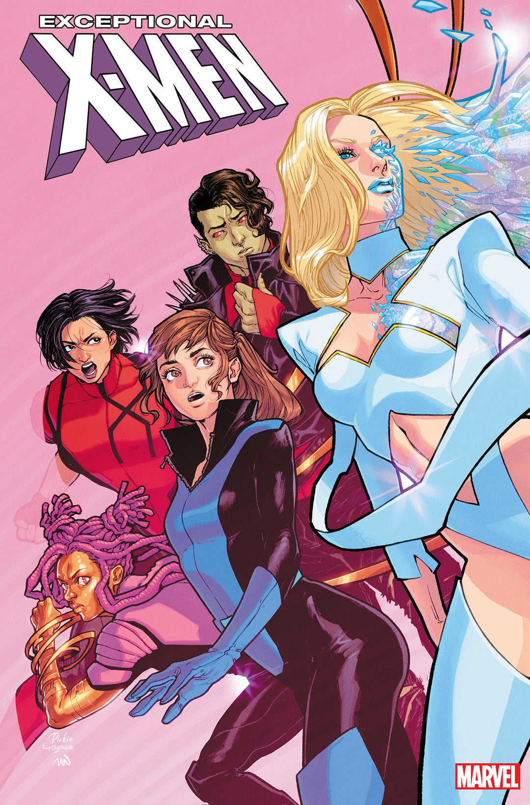 Exceptional X-Men #7 Rickie Yagawa Variant [X-Manhunt - Collateral Damage] NM-