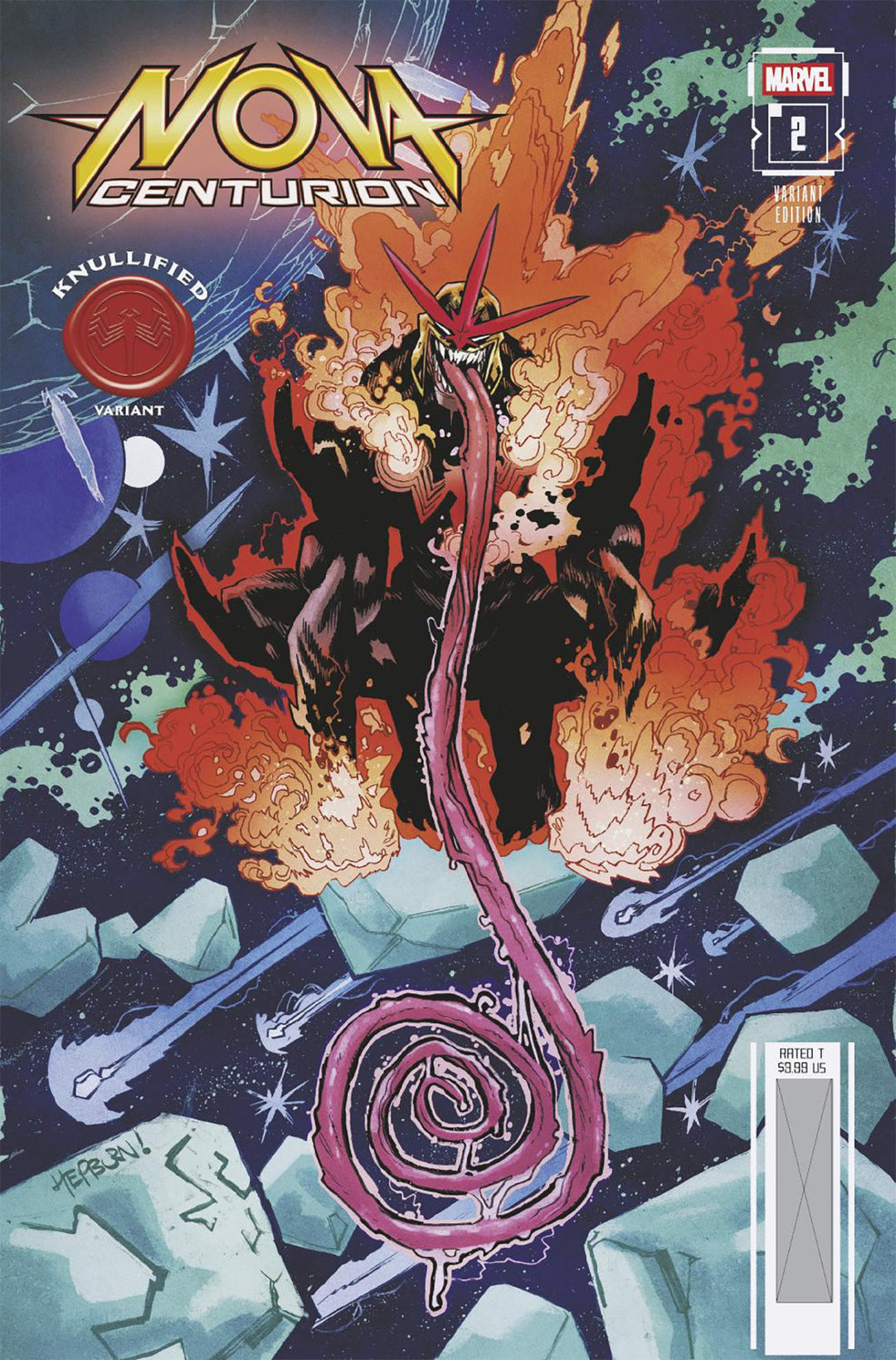 Nova Centurion #2 Scott Hepburn Knullified Variant