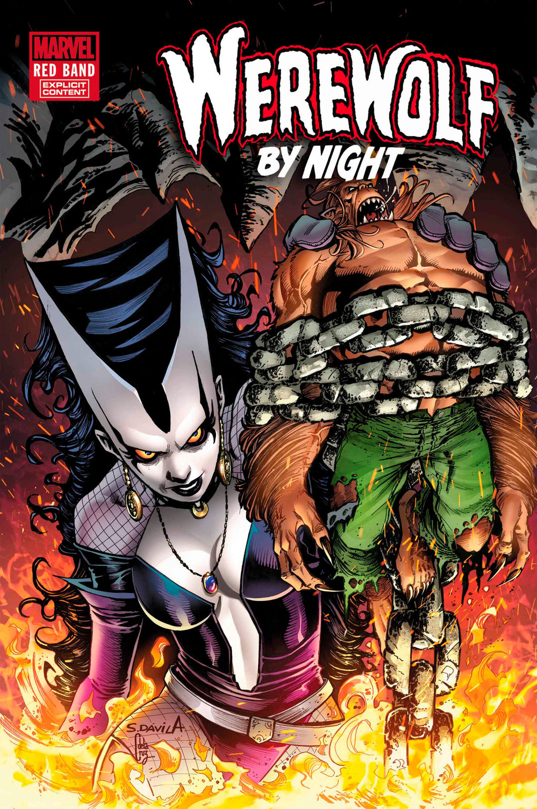 Werewolf By Night Red Band #6 Sergio Davila Variant [Polybagged]