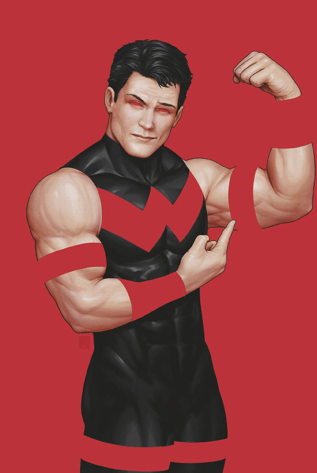 West Coast Avengers (2025) #7 John Tyler Christopher Negative Space Full Art Variant