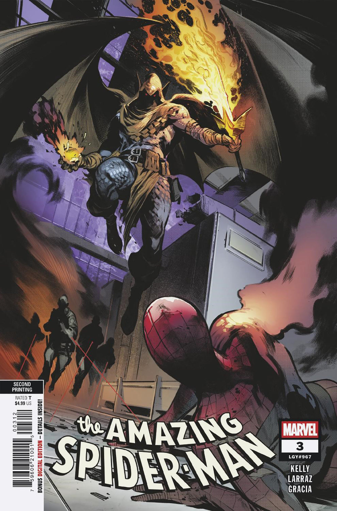 Amazing Spider-Man (2025) #3 Variant (2nd Print) Pepe Larraz Edition