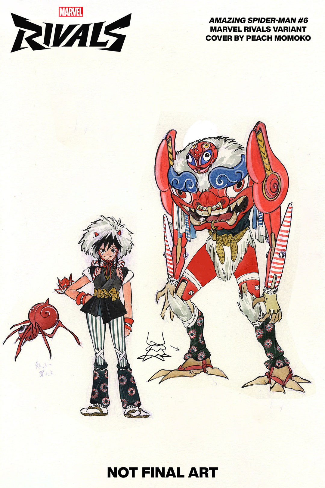 Amazing Spider-Man (2025) #6 Peach Momoko Marvel Rivals Variant