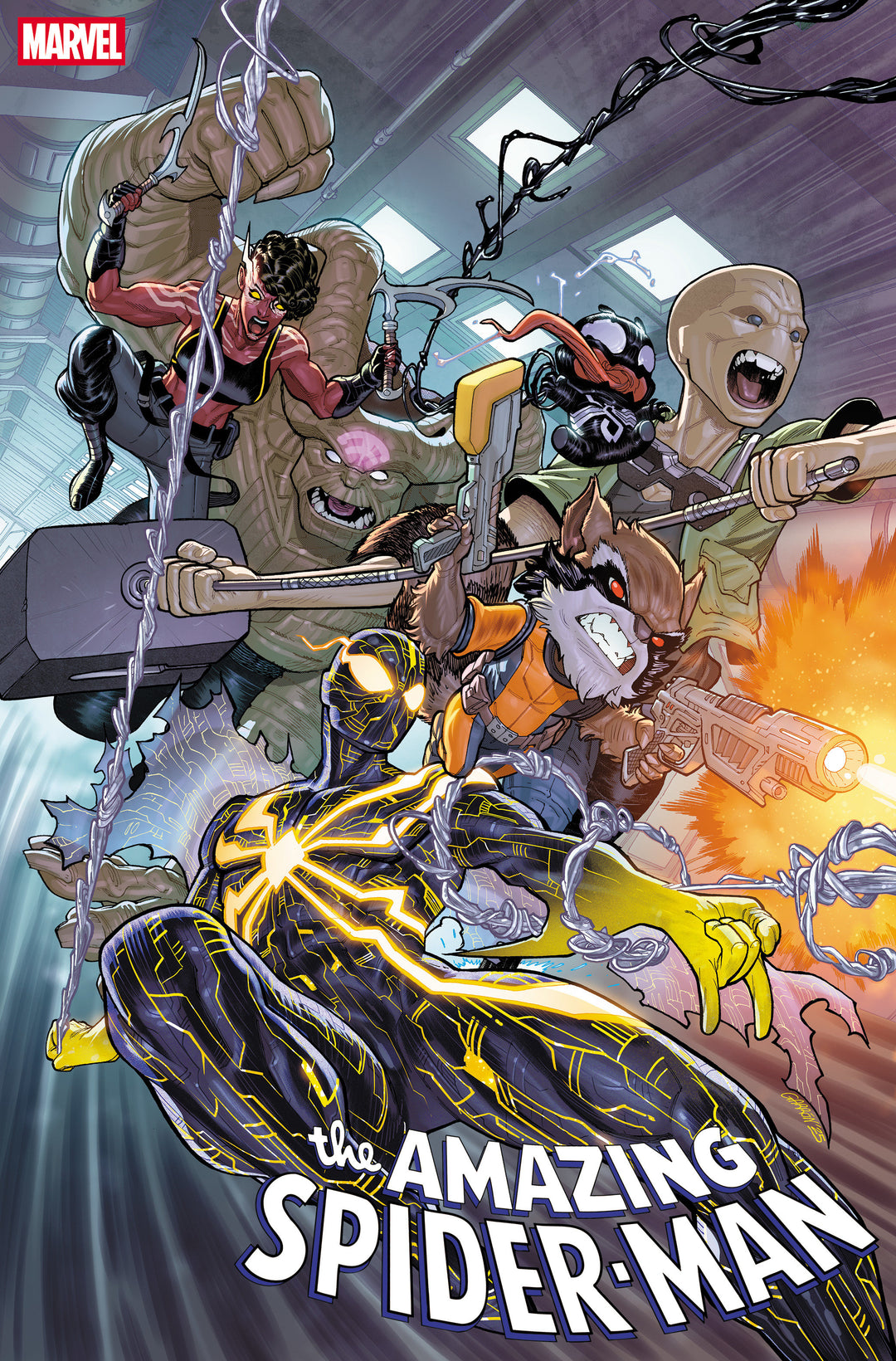 Amazing Spider-Man (2025) #11 Javier Garron Spoiler Variant