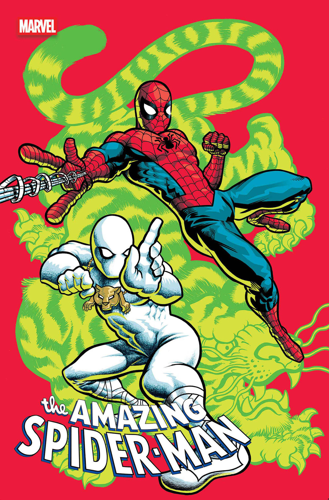 Amazing Spider-Man (2025) #13 J. Gonzo White Tiger Team Up Variant
