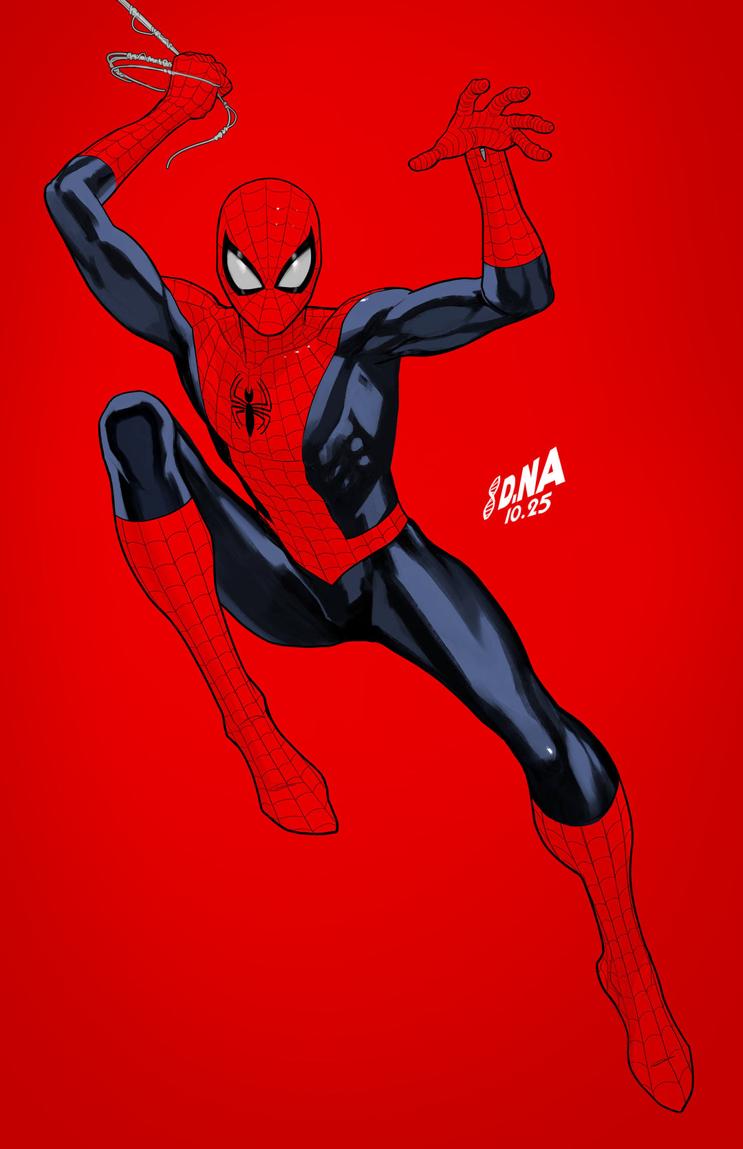 Amazing Spider-Man (2025) #21 Variant (1:50) David Nakayama Color Block Red Full Art Virgin Edition