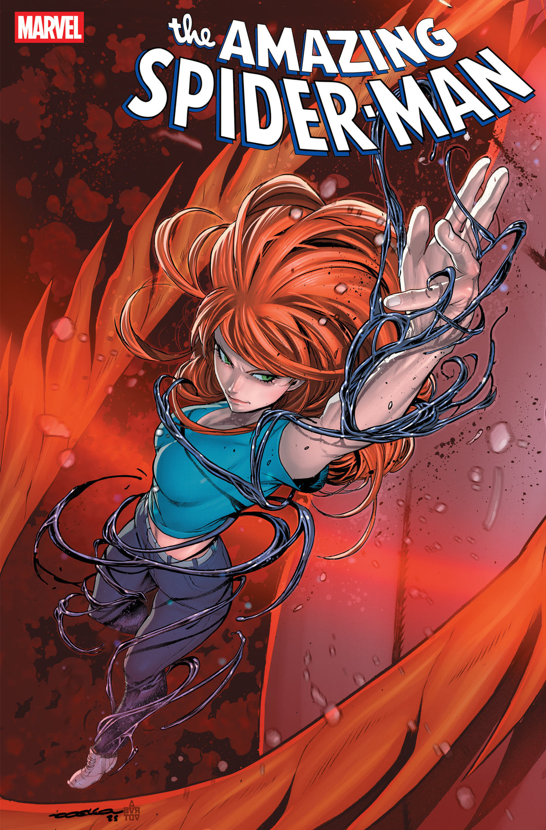 Amazing Spider-Man (2025) #26 [Death Spiral Pt. 7] Iban Coello 9 Part Connecting Variant