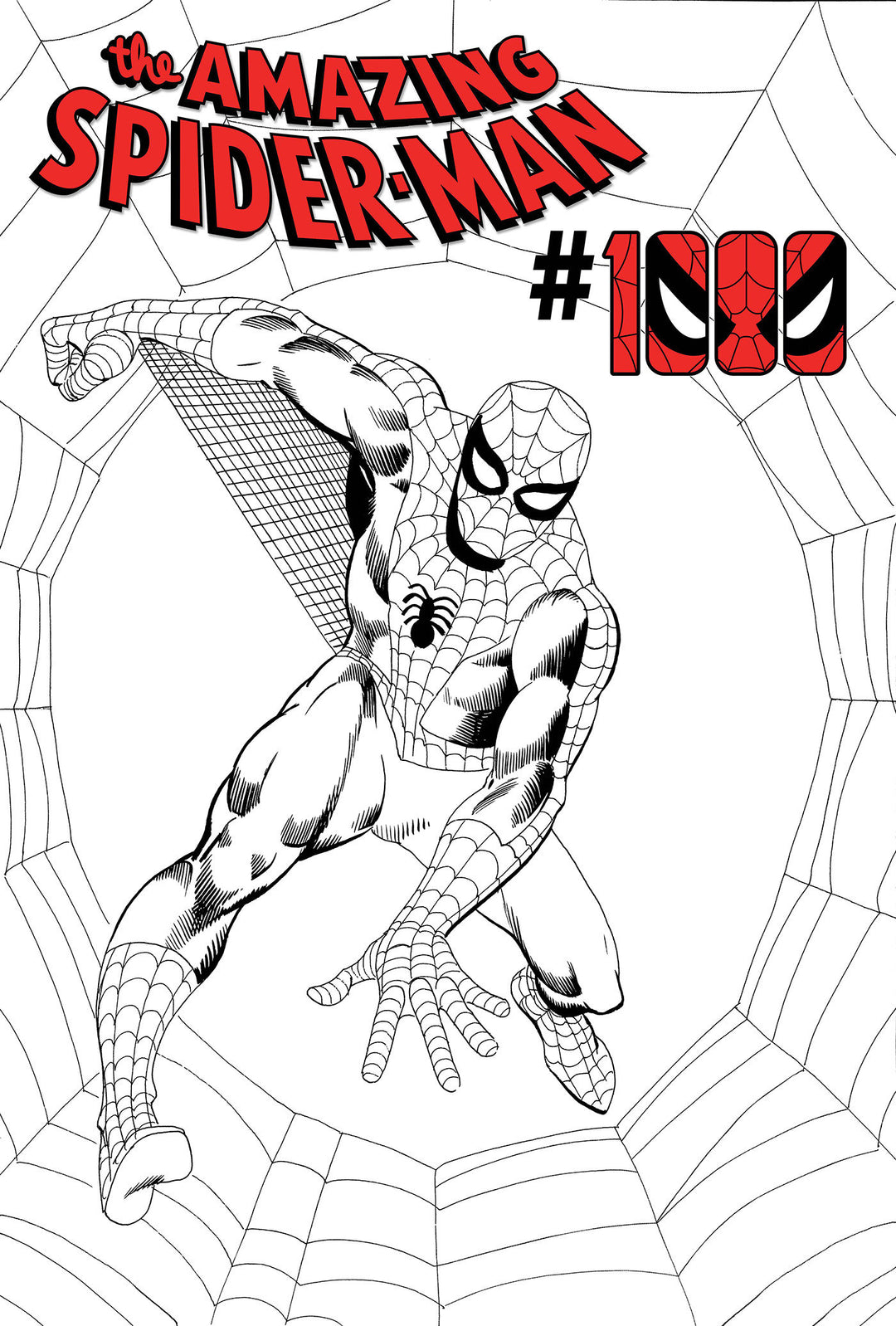 Amazing Spider-Man #1000 (1:50) Steve Ditko Inks Variant