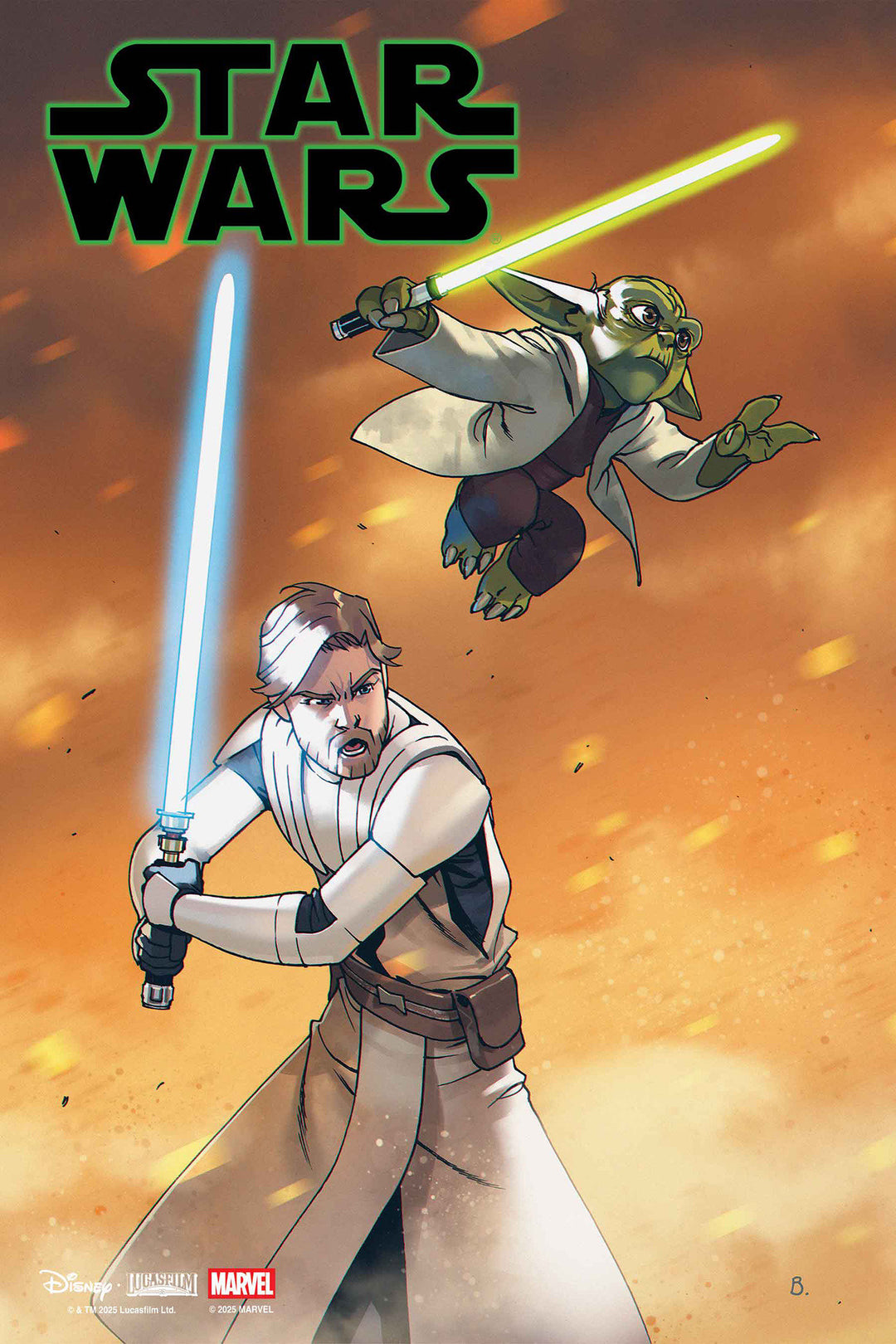 Star Wars (2025) #7 Bengal Yoda & Obi Wan Jedi Knights Variant