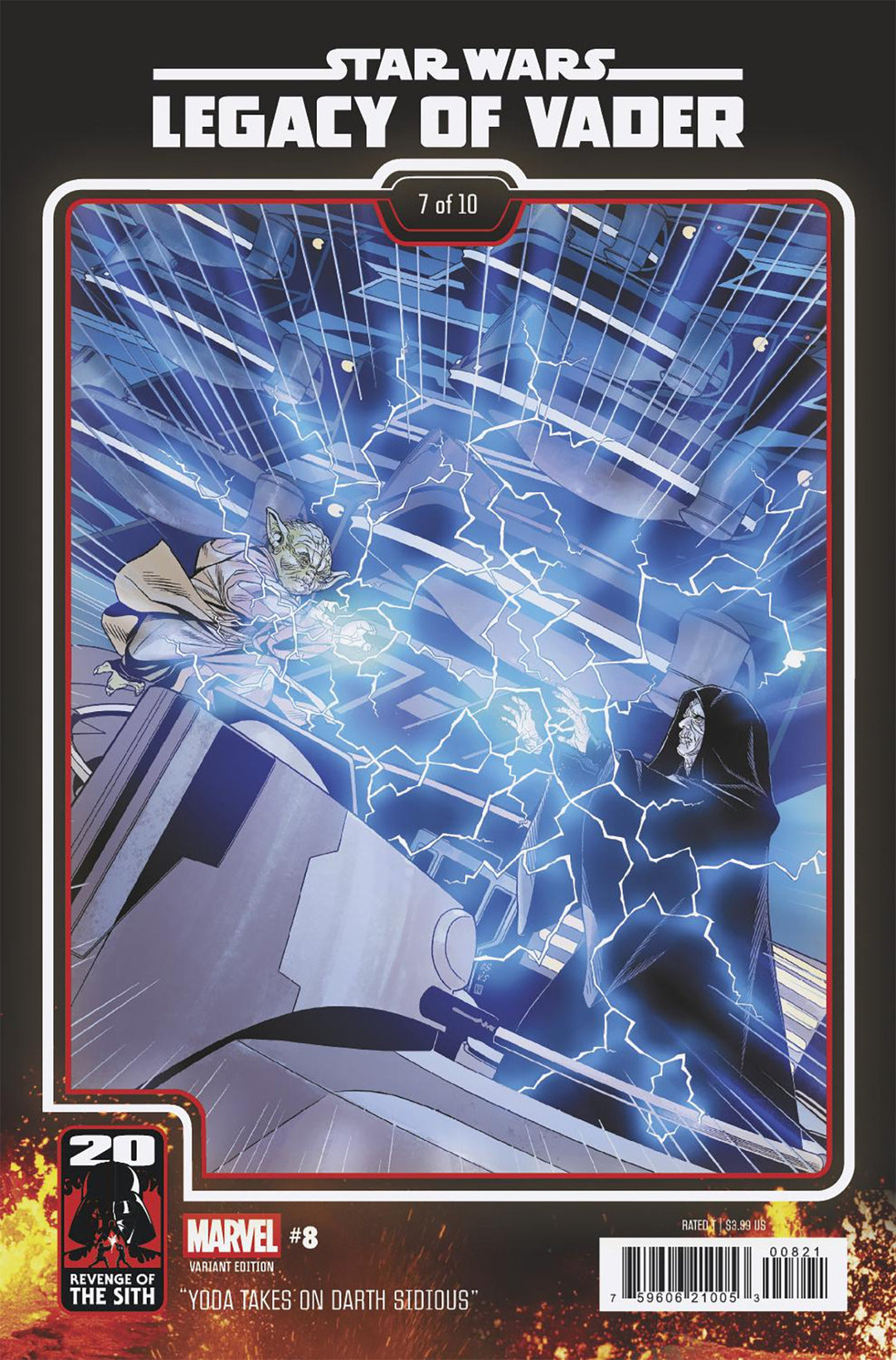 Star Wars Legacy Of Vader #8 Chris Sprouse Revenge Of The Sith 20 Th Anniversary Variant