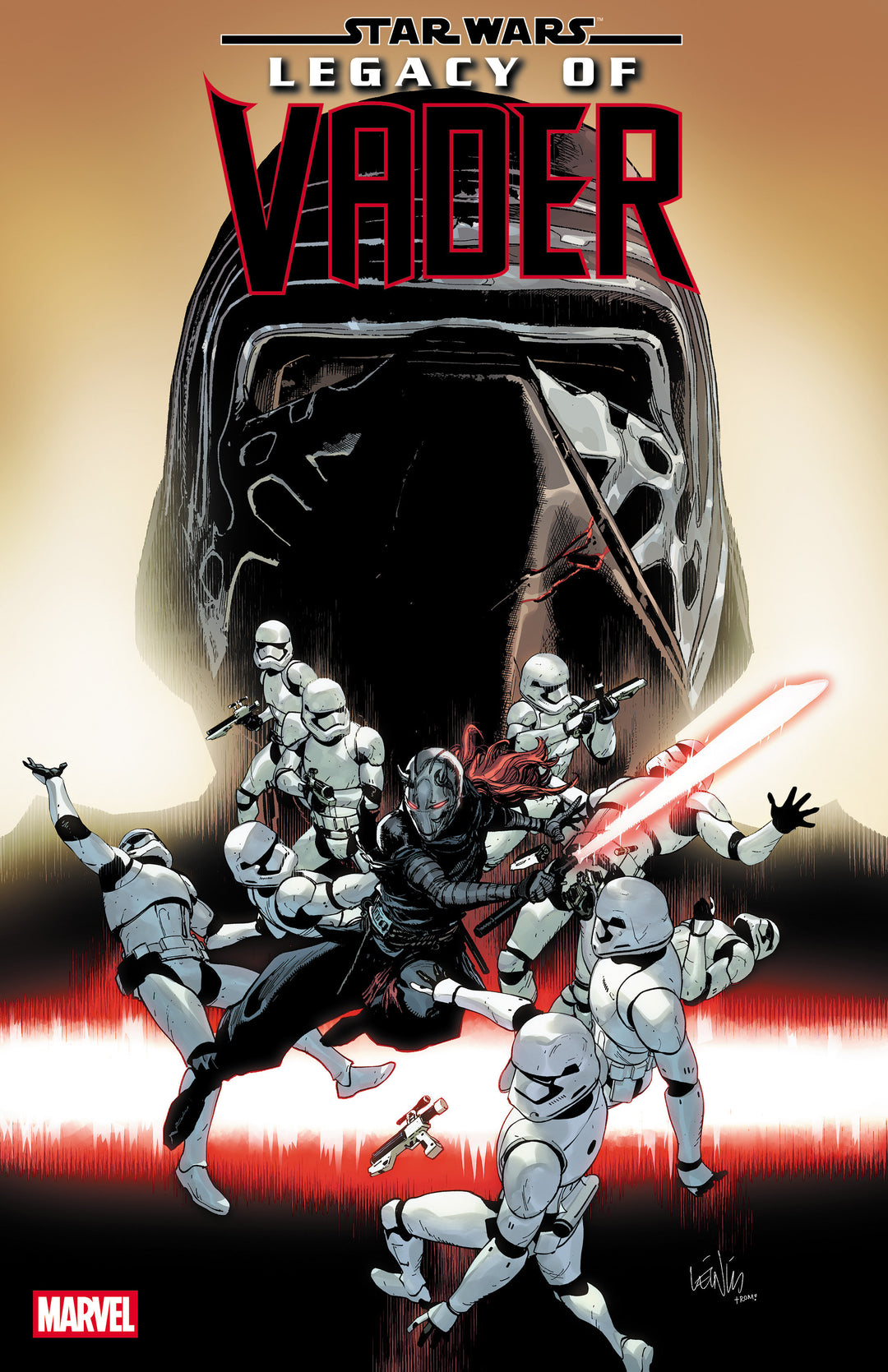Star Wars Legacy Of Vader #9 Leinil Yu Variant