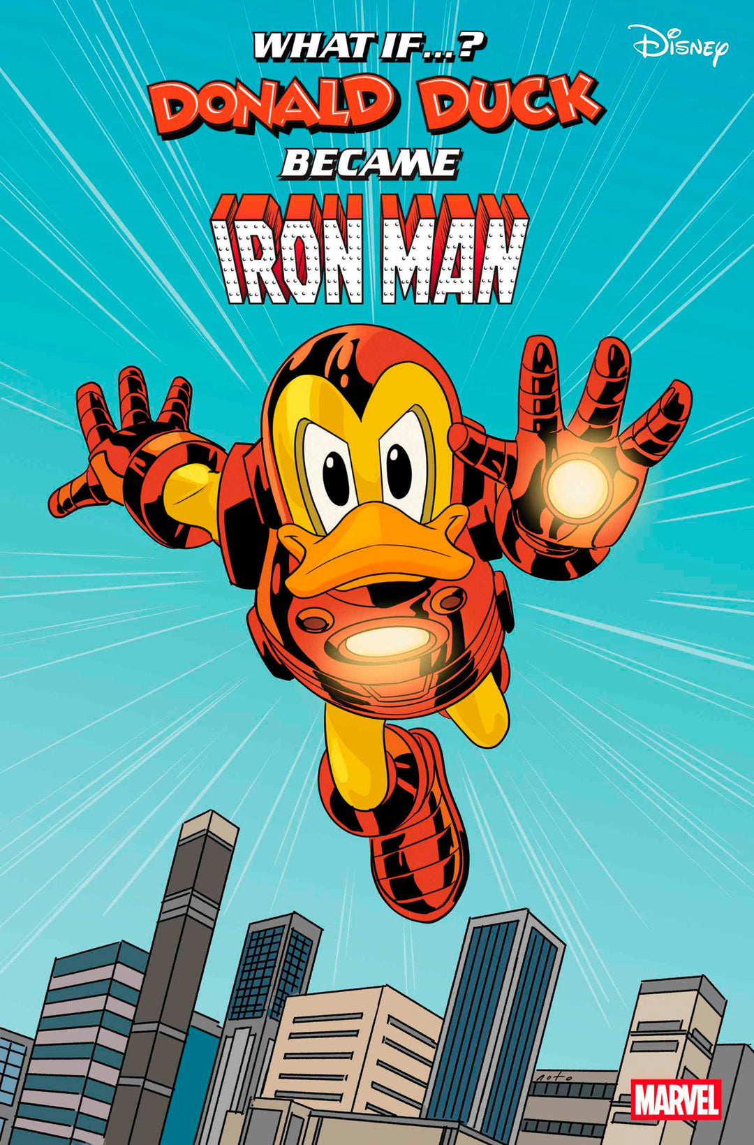 Marvel & Disney What If...? Donald Duck Became Iron Man #1 Phil Noto Variant
