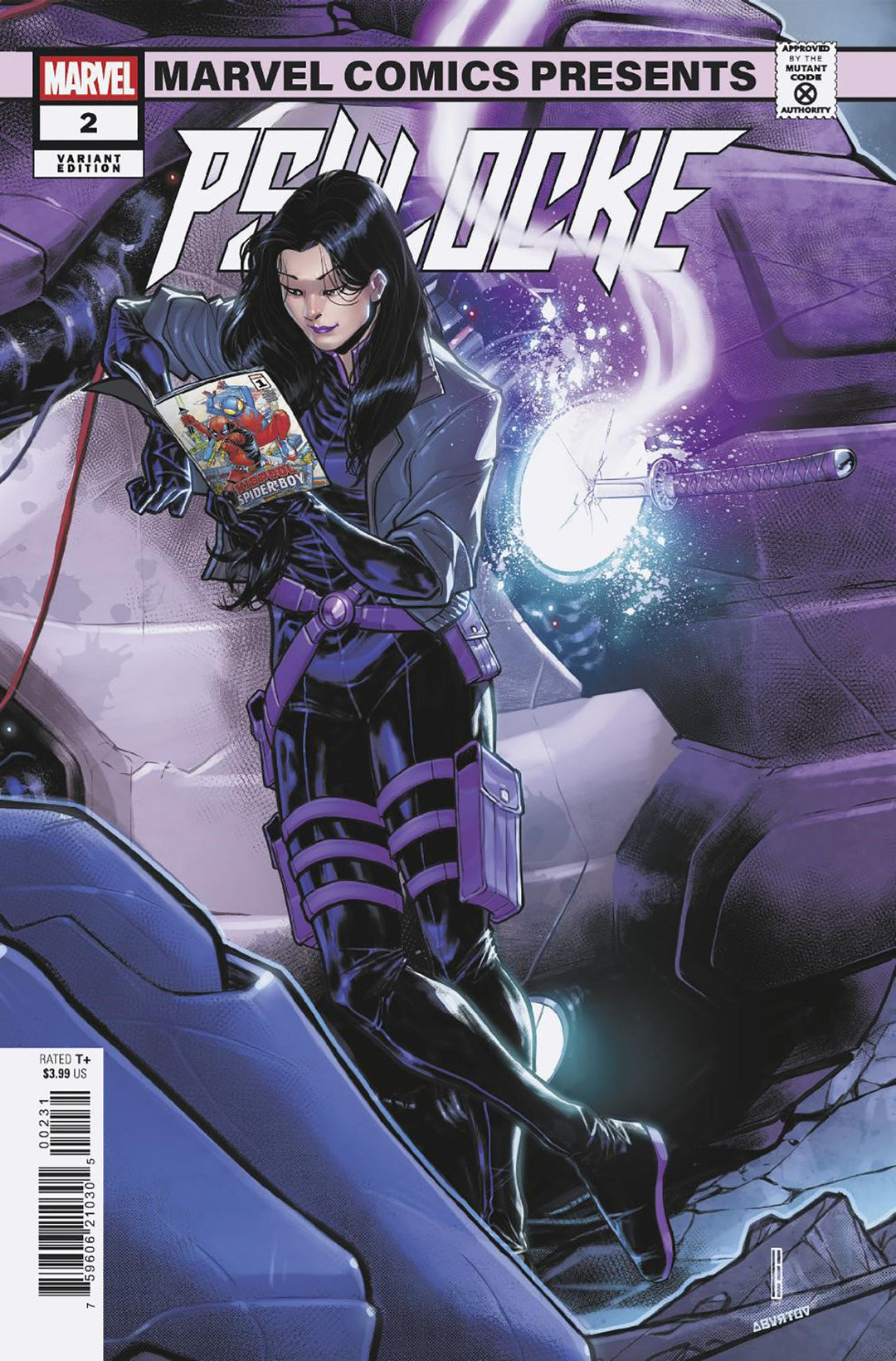 Psylocke (2025) #2 David Baldeon Marvel Comics Presents Variant