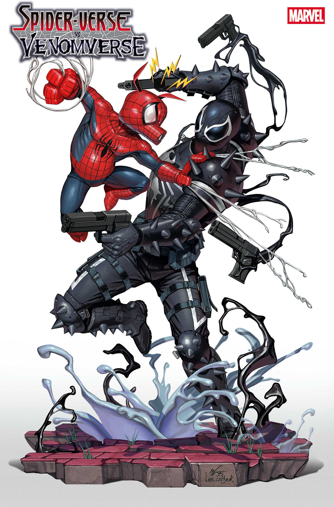 Spider-Verse vs Venomverse #3 Inhyuk Lee Variant