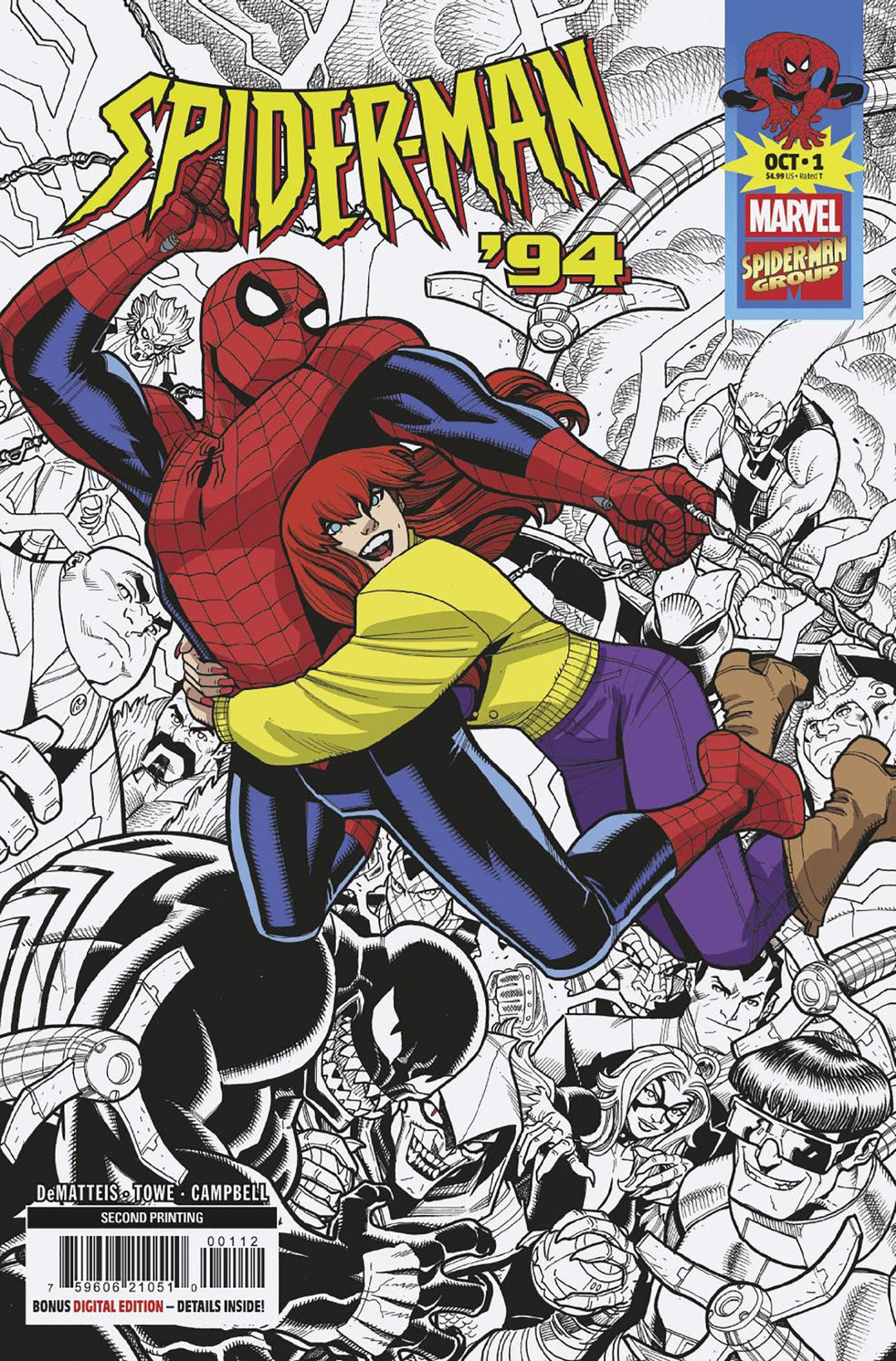 Spider-Man 94 #1 Variant (2nd Printing) Nick Bradshaw Edition