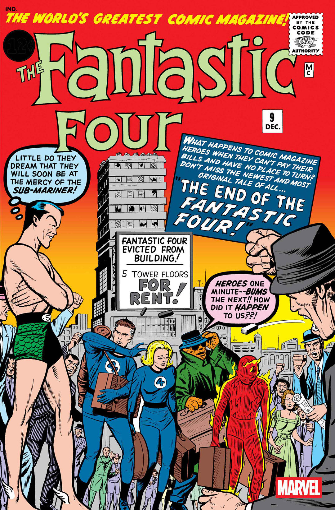 Fantastic Four (1961) #9 Facsimile Edition