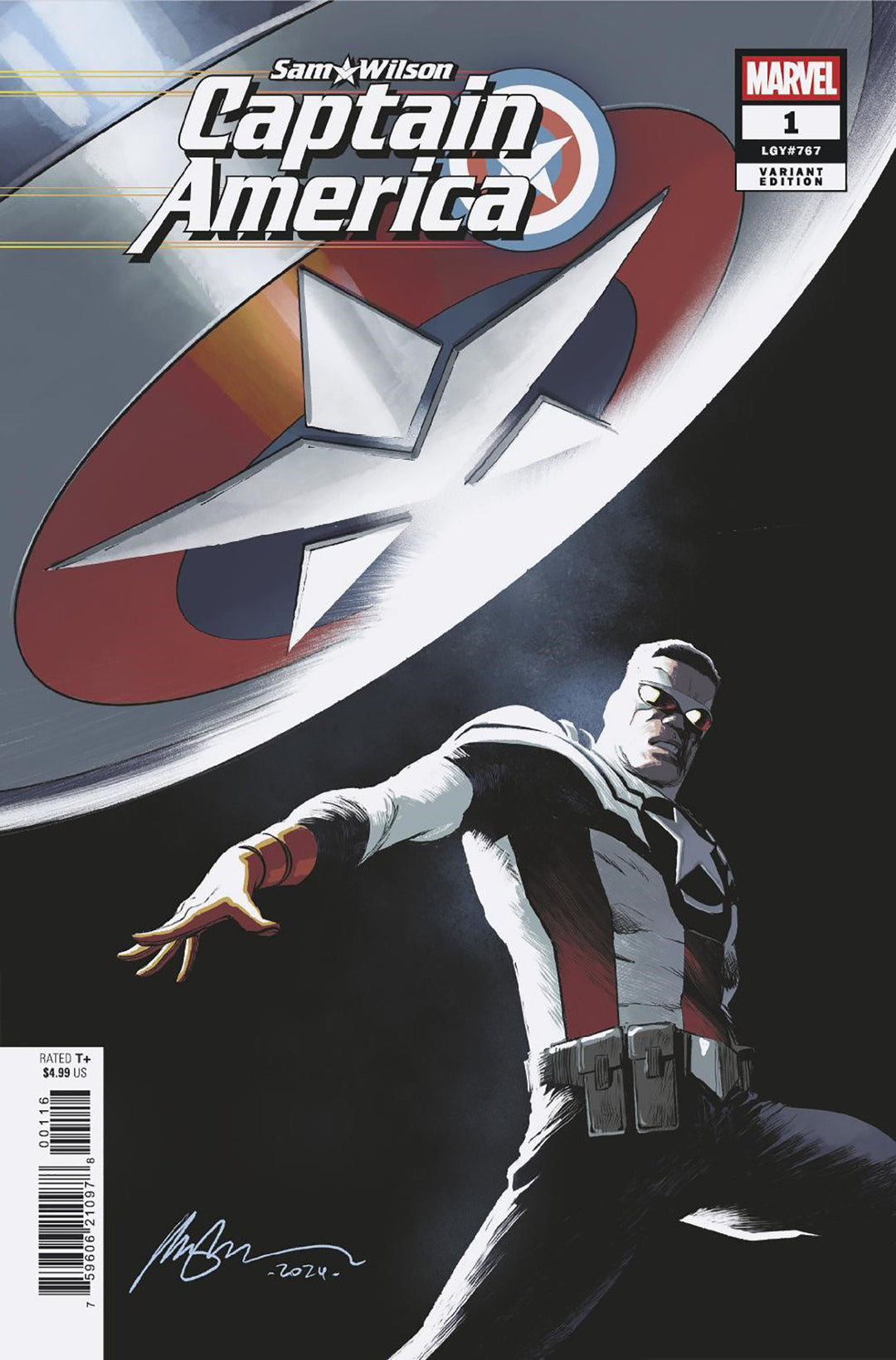 Sam Wilson Captain America (2025) #1 Variant (1:25) Rafael Albuquerque Edition