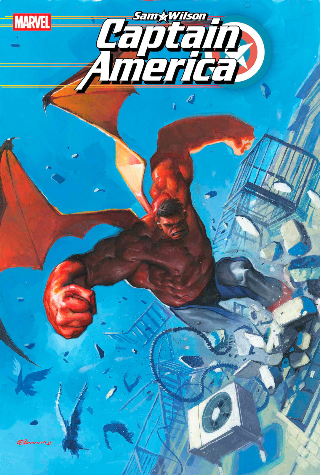 Sam Wilson Captain America #5 (Of 5) Fabrizio De Tommaso Variant