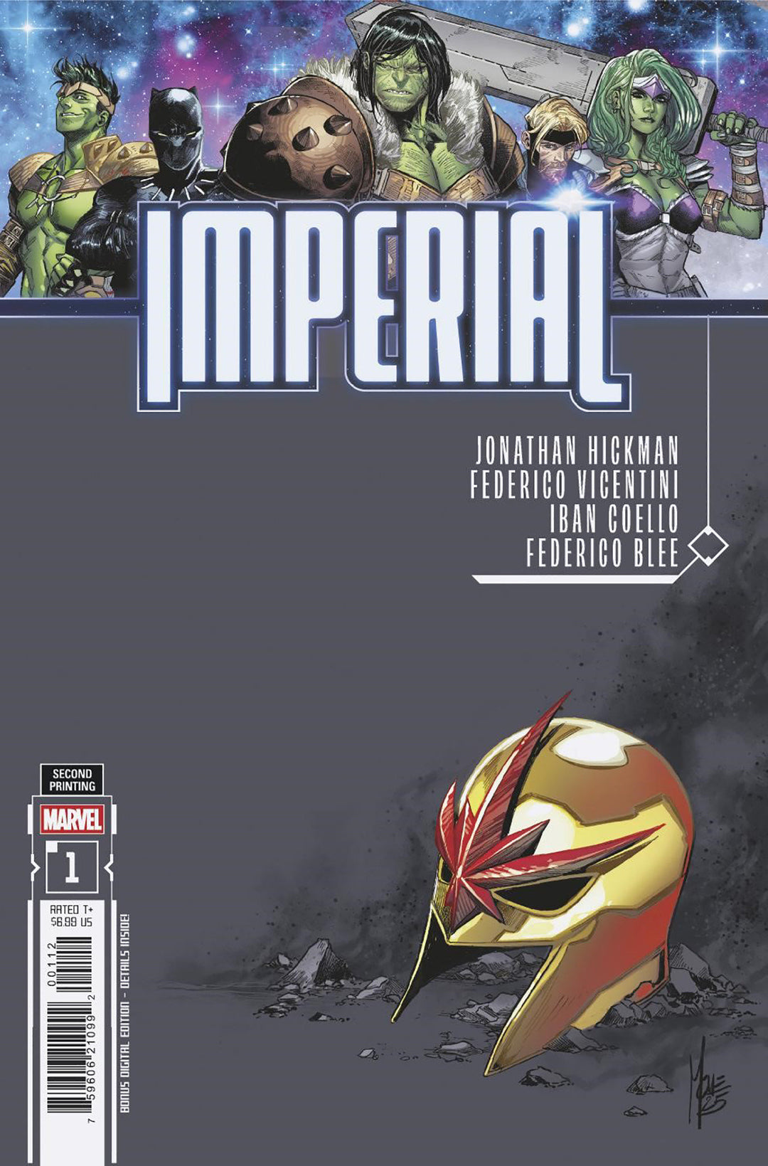 Imperial #1 Variant (2nd Print) Marco Checchetto Edition